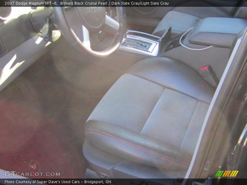 Brilliant Black Crystal Pearl / Dark Slate Gray/Light Slate Gray 2007 Dodge Magnum SRT-8
