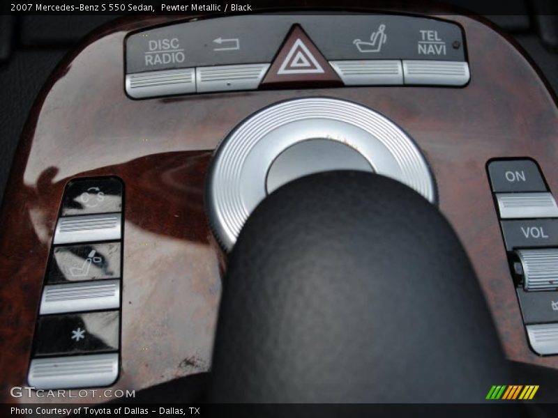 Pewter Metallic / Black 2007 Mercedes-Benz S 550 Sedan