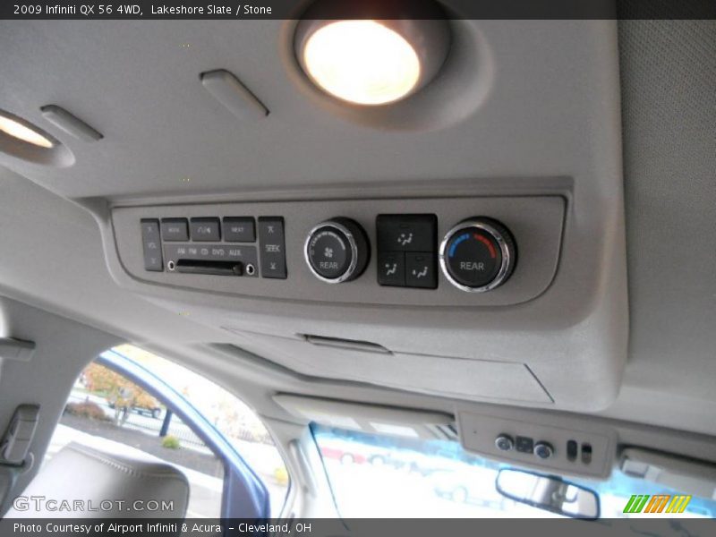Controls of 2009 QX 56 4WD
