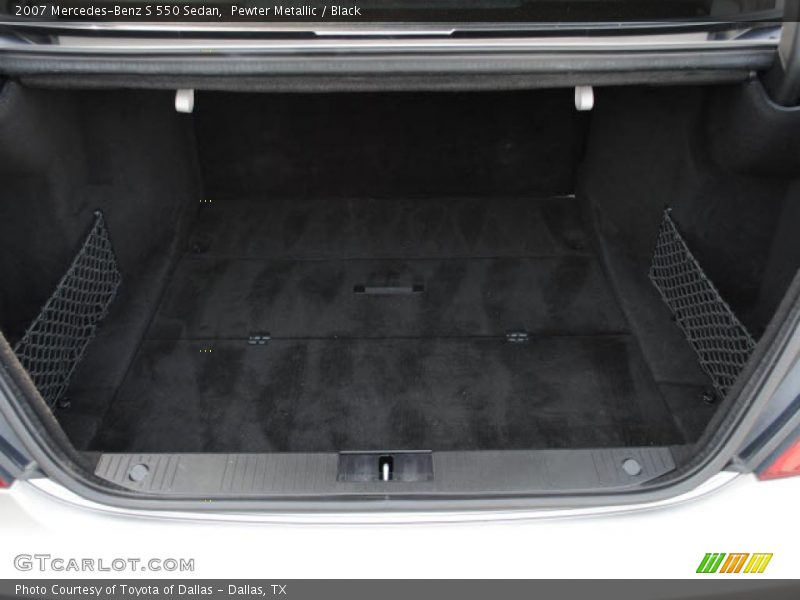 Pewter Metallic / Black 2007 Mercedes-Benz S 550 Sedan
