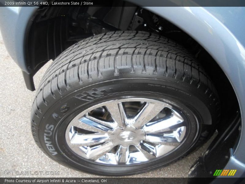  2009 QX 56 4WD Wheel