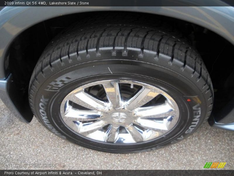  2009 QX 56 4WD Wheel