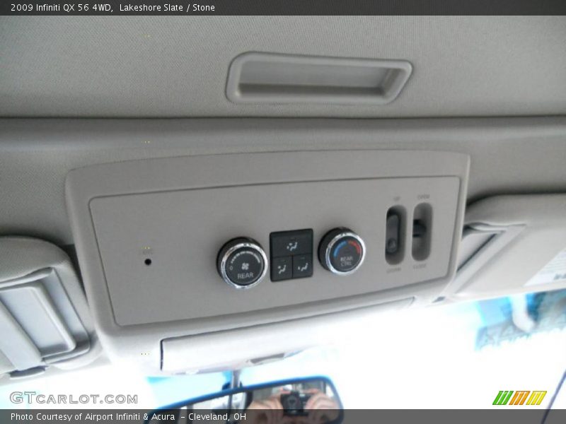 Controls of 2009 QX 56 4WD