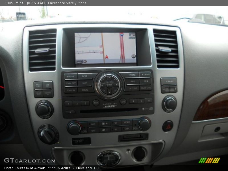 Navigation of 2009 QX 56 4WD