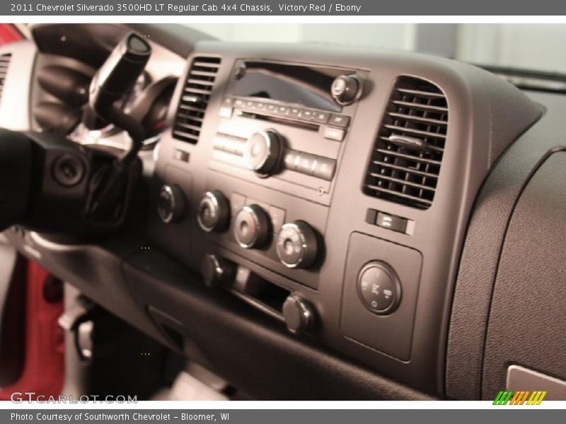 Victory Red / Ebony 2011 Chevrolet Silverado 3500HD LT Regular Cab 4x4 Chassis