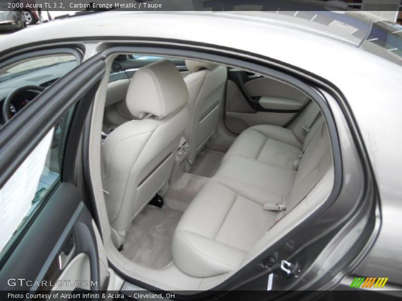 Carbon Bronze Metallic / Taupe 2008 Acura TL 3.2