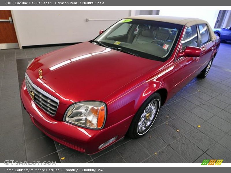 Crimson Pearl / Neutral Shale 2002 Cadillac DeVille Sedan