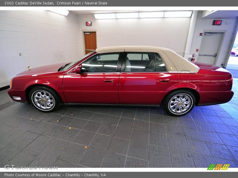 Crimson Pearl / Neutral Shale 2002 Cadillac DeVille Sedan