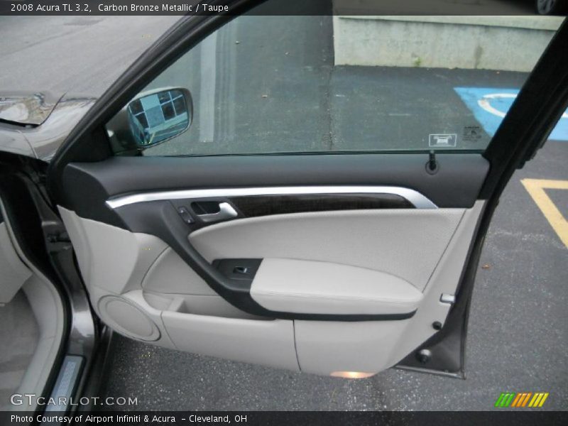 Carbon Bronze Metallic / Taupe 2008 Acura TL 3.2