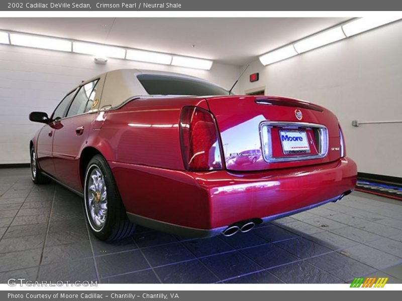 Crimson Pearl / Neutral Shale 2002 Cadillac DeVille Sedan