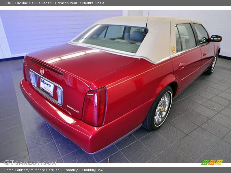 Crimson Pearl / Neutral Shale 2002 Cadillac DeVille Sedan