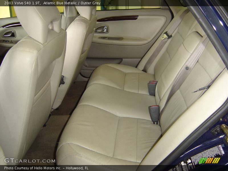 Atlantic Blue Metallic / Oyster Grey 2003 Volvo S40 1.9T