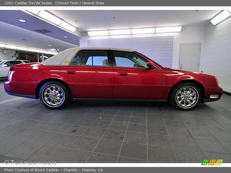 Crimson Pearl / Neutral Shale 2002 Cadillac DeVille Sedan