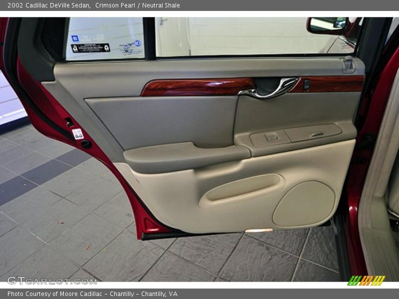 Crimson Pearl / Neutral Shale 2002 Cadillac DeVille Sedan