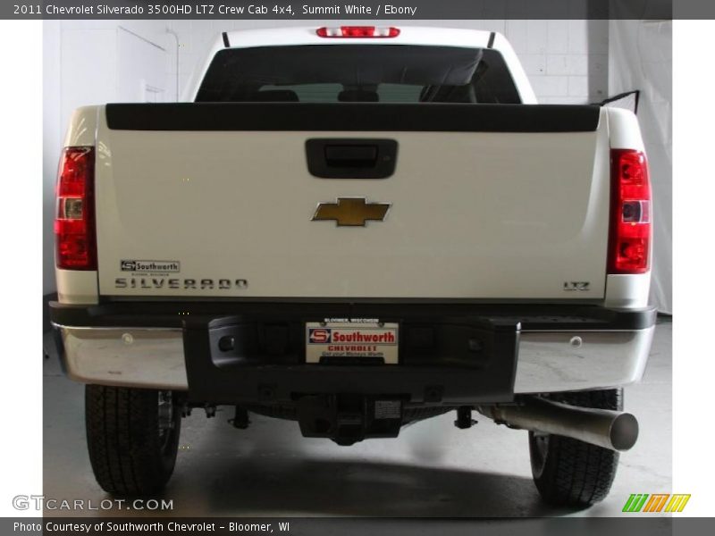 Summit White / Ebony 2011 Chevrolet Silverado 3500HD LTZ Crew Cab 4x4