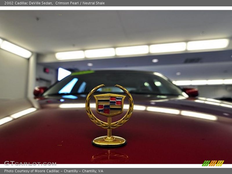 Crimson Pearl / Neutral Shale 2002 Cadillac DeVille Sedan