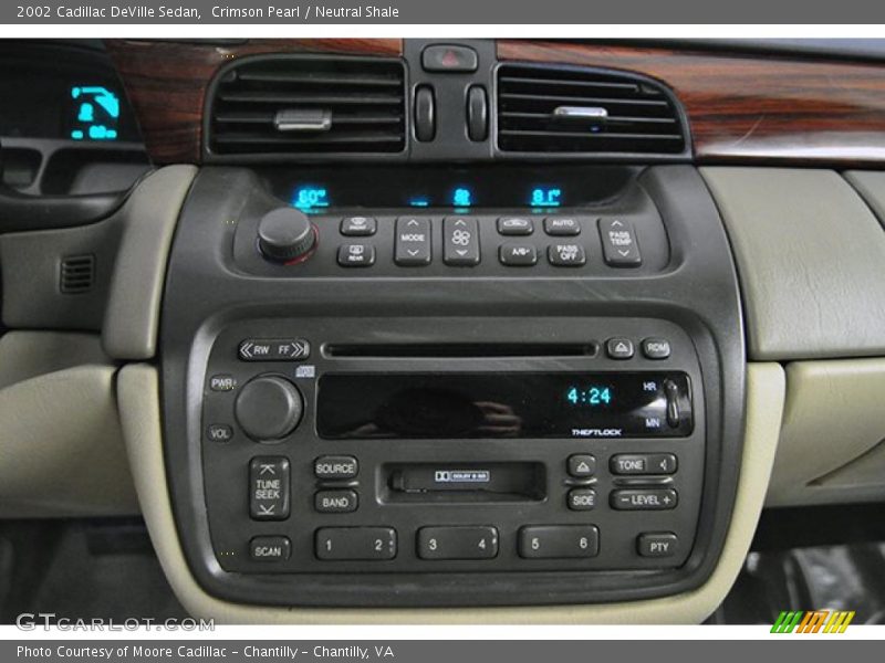 Crimson Pearl / Neutral Shale 2002 Cadillac DeVille Sedan