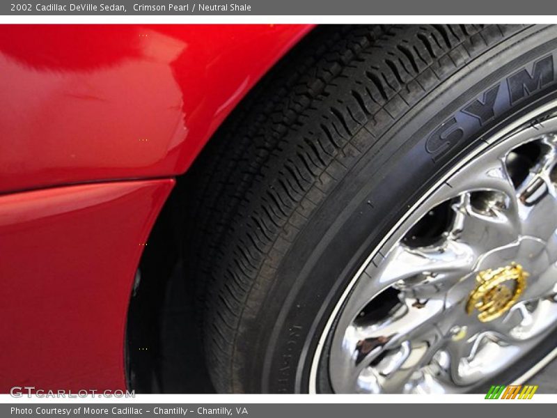 Crimson Pearl / Neutral Shale 2002 Cadillac DeVille Sedan