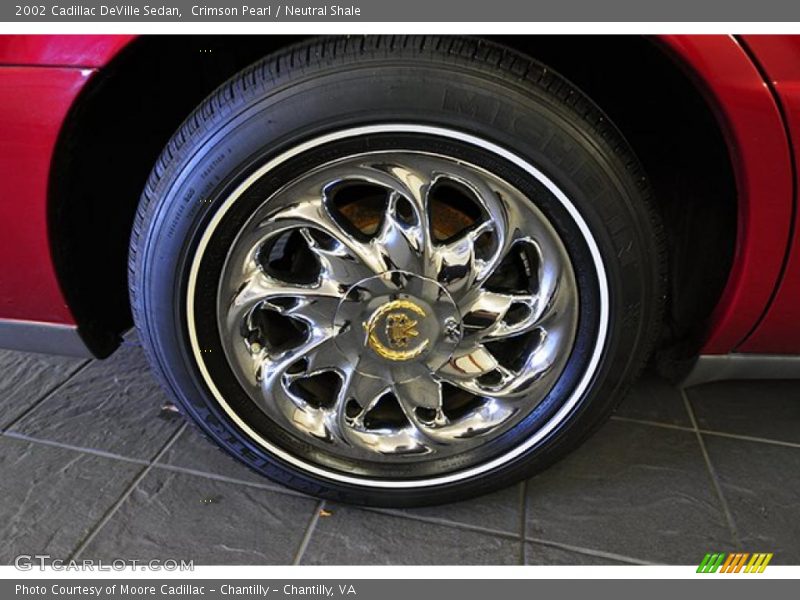 Crimson Pearl / Neutral Shale 2002 Cadillac DeVille Sedan