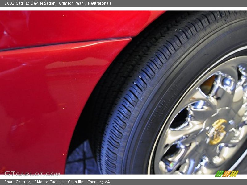 Crimson Pearl / Neutral Shale 2002 Cadillac DeVille Sedan
