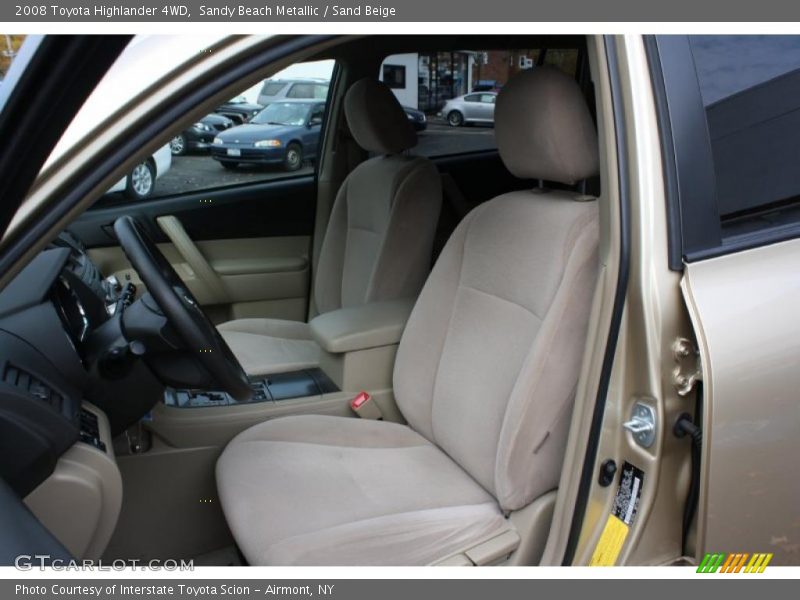 Sandy Beach Metallic / Sand Beige 2008 Toyota Highlander 4WD