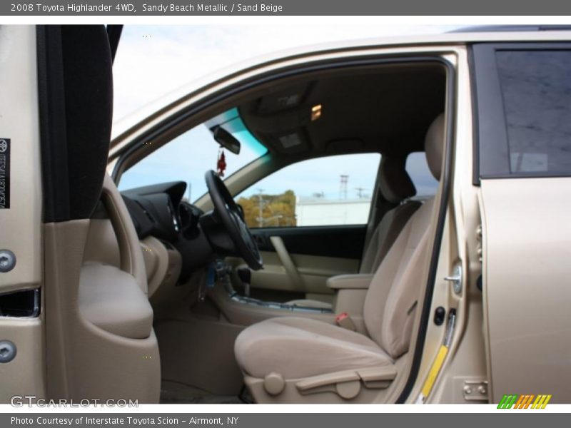 Sandy Beach Metallic / Sand Beige 2008 Toyota Highlander 4WD