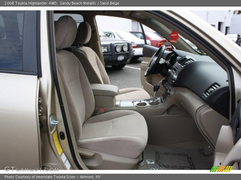 Sandy Beach Metallic / Sand Beige 2008 Toyota Highlander 4WD