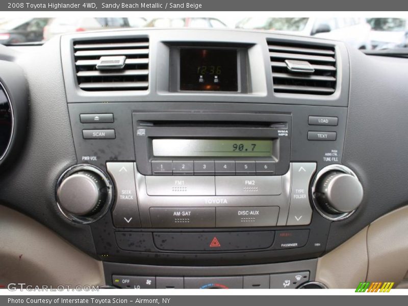Sandy Beach Metallic / Sand Beige 2008 Toyota Highlander 4WD