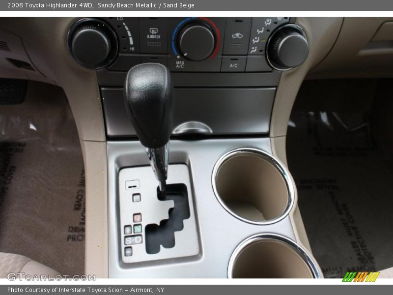 Sandy Beach Metallic / Sand Beige 2008 Toyota Highlander 4WD