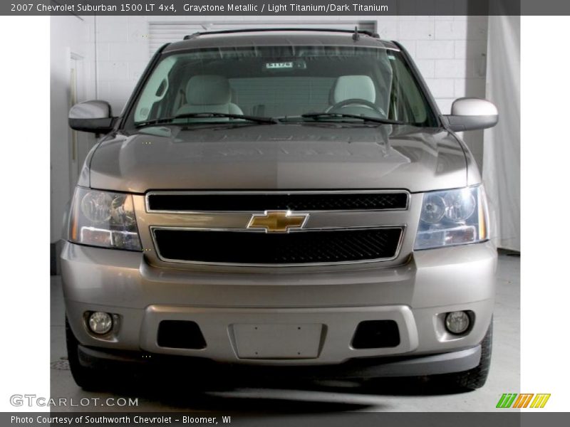 Graystone Metallic / Light Titanium/Dark Titanium 2007 Chevrolet Suburban 1500 LT 4x4