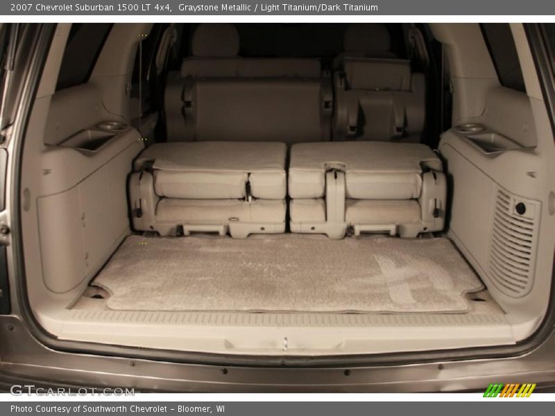 Graystone Metallic / Light Titanium/Dark Titanium 2007 Chevrolet Suburban 1500 LT 4x4