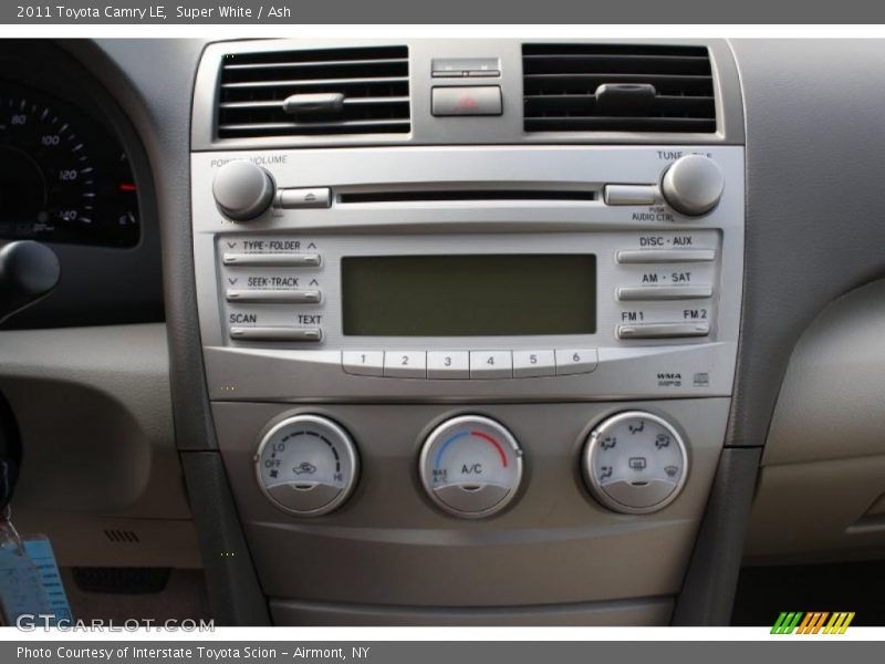 Super White / Ash 2011 Toyota Camry LE