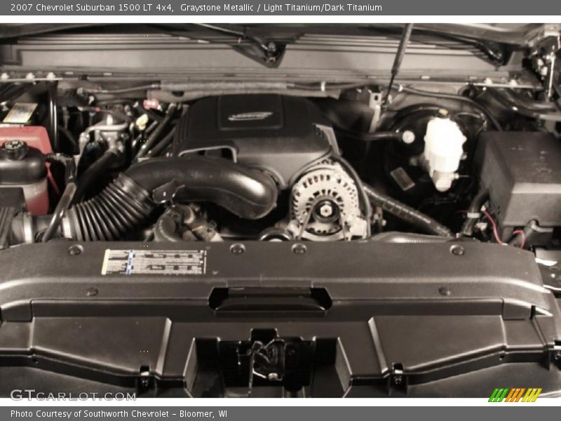 Graystone Metallic / Light Titanium/Dark Titanium 2007 Chevrolet Suburban 1500 LT 4x4