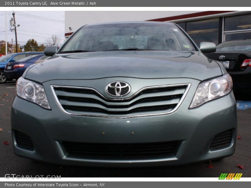 Aloe Green Metallic / Ash 2011 Toyota Camry LE