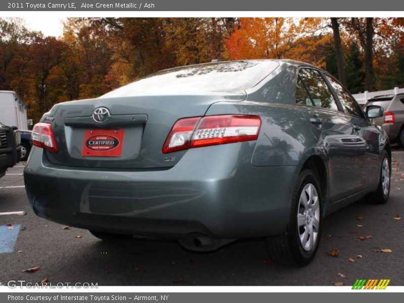 Aloe Green Metallic / Ash 2011 Toyota Camry LE