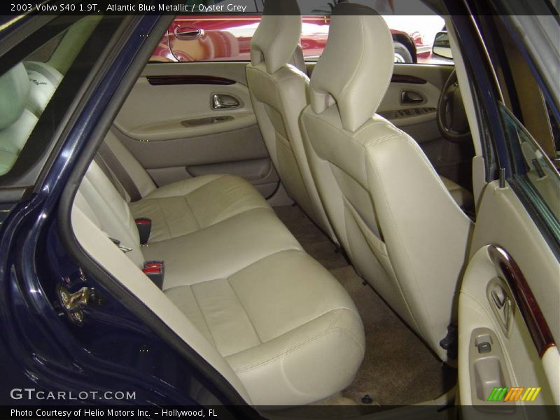 Atlantic Blue Metallic / Oyster Grey 2003 Volvo S40 1.9T