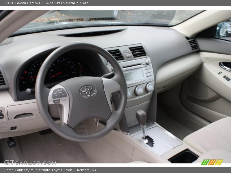 Aloe Green Metallic / Ash 2011 Toyota Camry LE