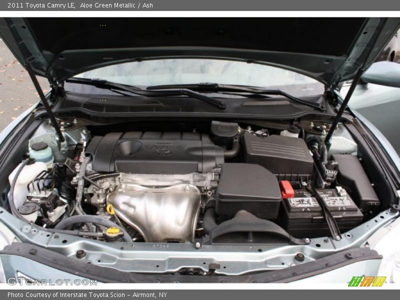 Aloe Green Metallic / Ash 2011 Toyota Camry LE
