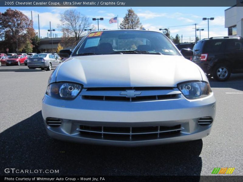 Ultra Silver Metallic / Graphite Gray 2005 Chevrolet Cavalier Coupe