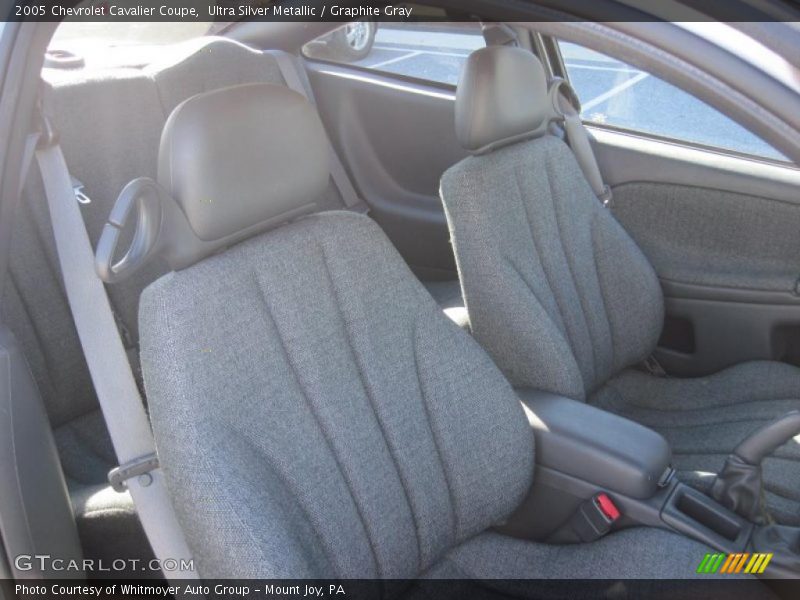 Ultra Silver Metallic / Graphite Gray 2005 Chevrolet Cavalier Coupe