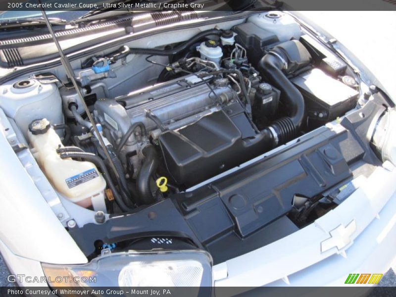 Ultra Silver Metallic / Graphite Gray 2005 Chevrolet Cavalier Coupe