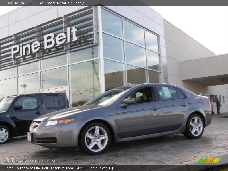 Anthracite Metallic / Ebony 2006 Acura TL 3.2