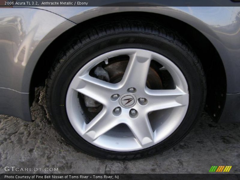 Anthracite Metallic / Ebony 2006 Acura TL 3.2