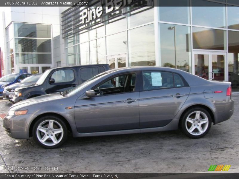 Anthracite Metallic / Ebony 2006 Acura TL 3.2