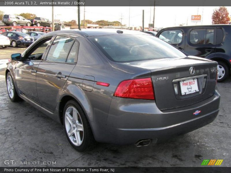 Anthracite Metallic / Ebony 2006 Acura TL 3.2