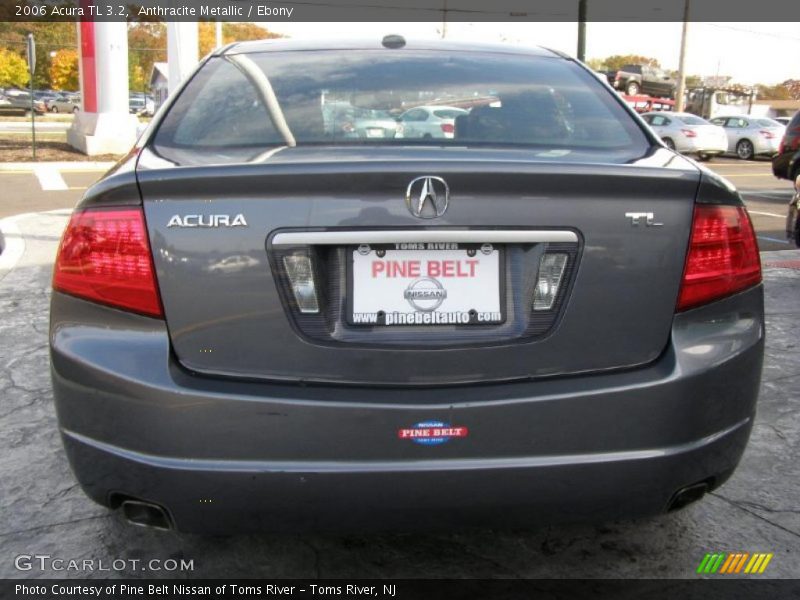 Anthracite Metallic / Ebony 2006 Acura TL 3.2