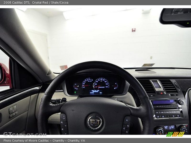 Crystal Red / Shale/Cocoa 2008 Cadillac DTS