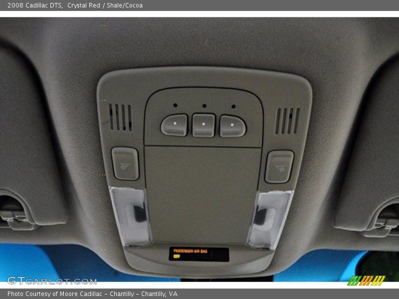 Crystal Red / Shale/Cocoa 2008 Cadillac DTS