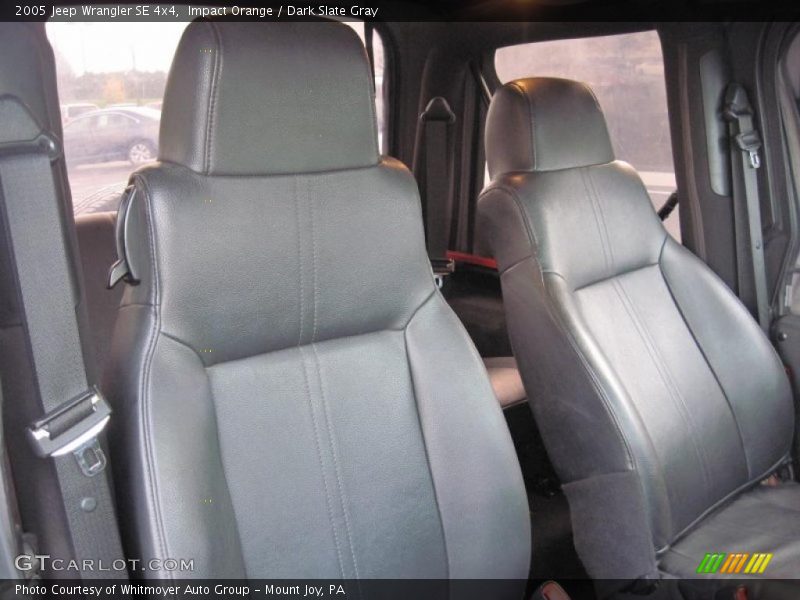  2005 Wrangler SE 4x4 Dark Slate Gray Interior