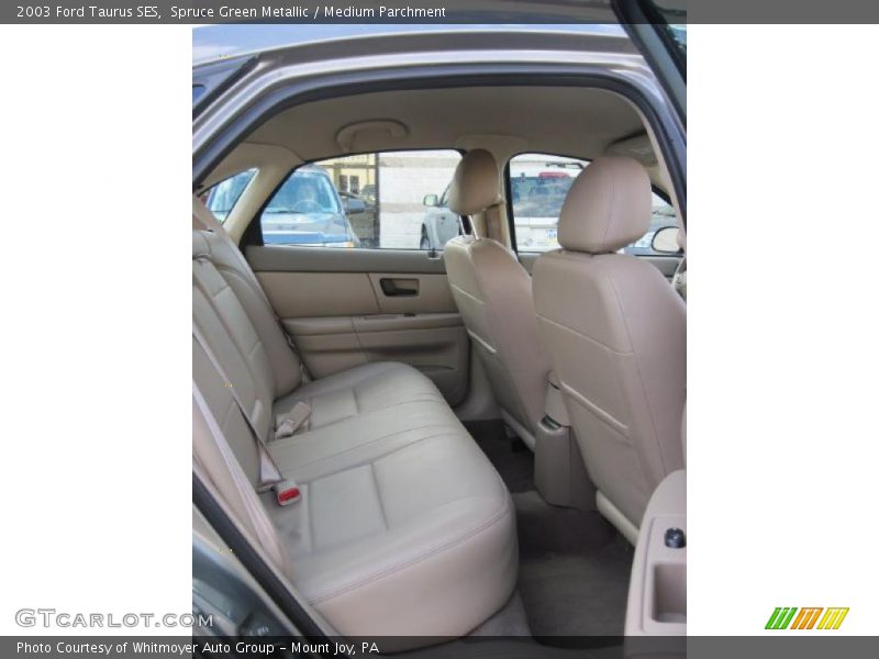 Spruce Green Metallic / Medium Parchment 2003 Ford Taurus SES
